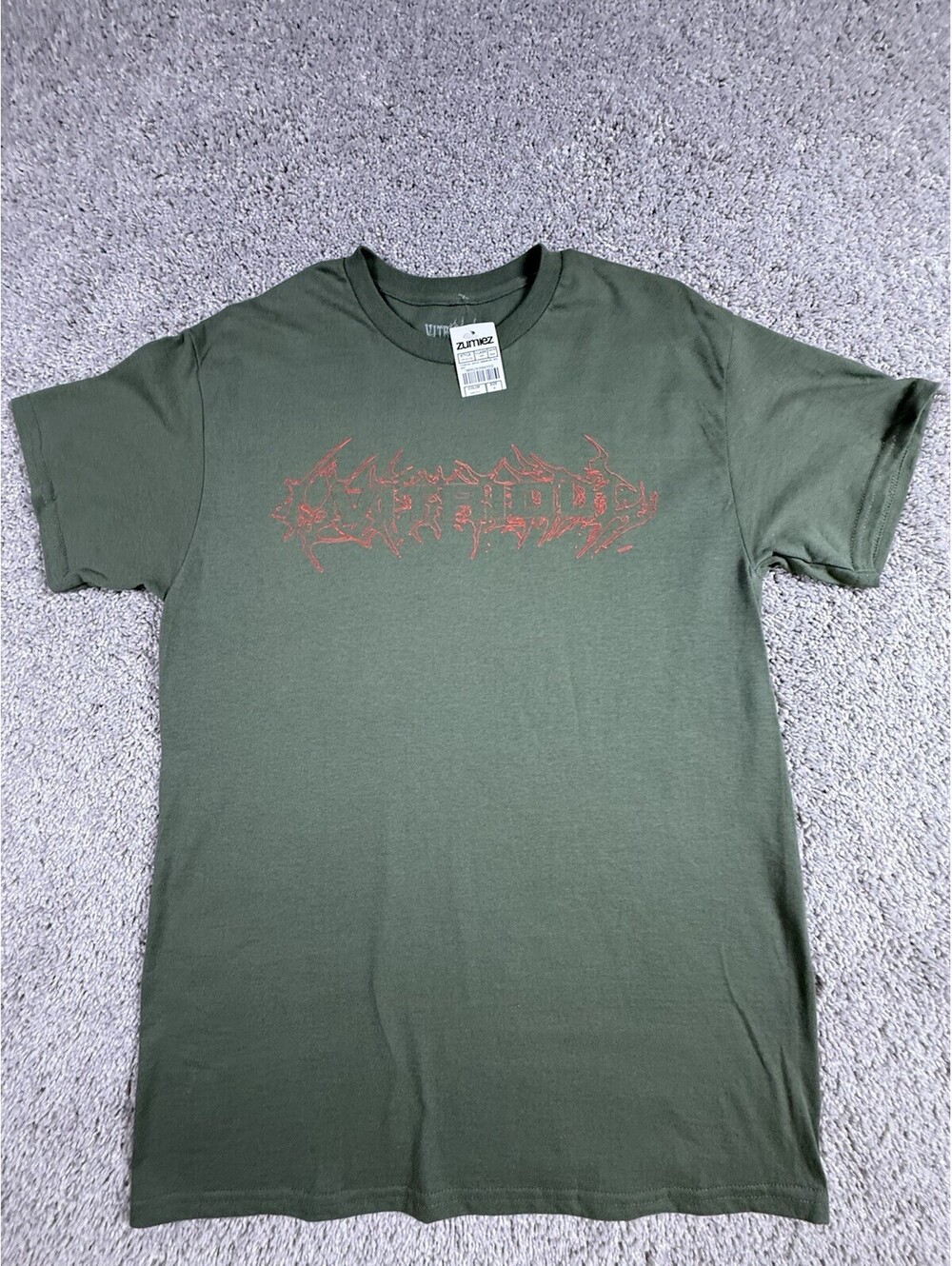 Vitriol Shirt Mens Medium Green Lucid Dreaming Graphic Short Sleeve Streetwear